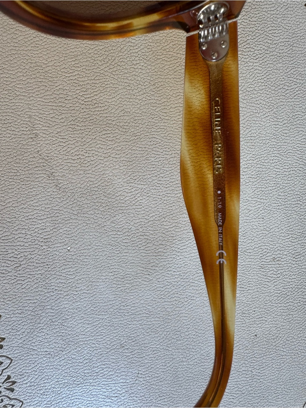 Celine Tortoiseshell Brown Cat-Eye Sunglasses - Picture 5 of 6